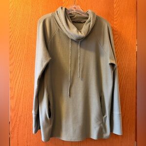 Pink Clover brand ribbed cowl neck tunic. Size XL. Excellent condition.